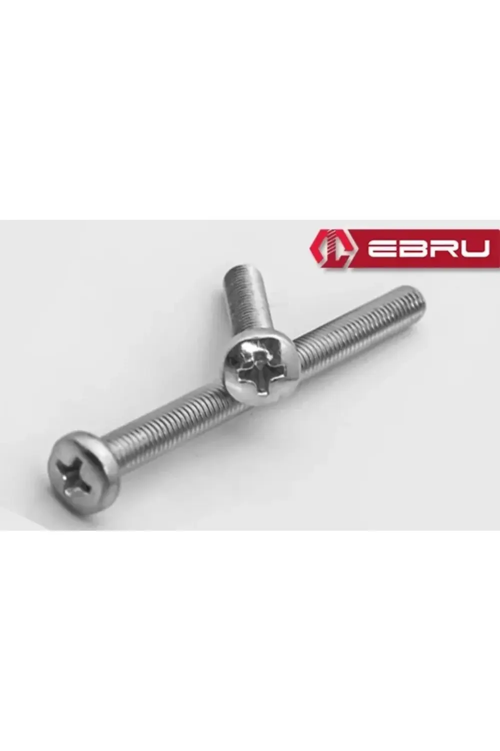 Ebru Yuvarlak Yıldız Başlı YSB Civata M6x60 - 100 Adet