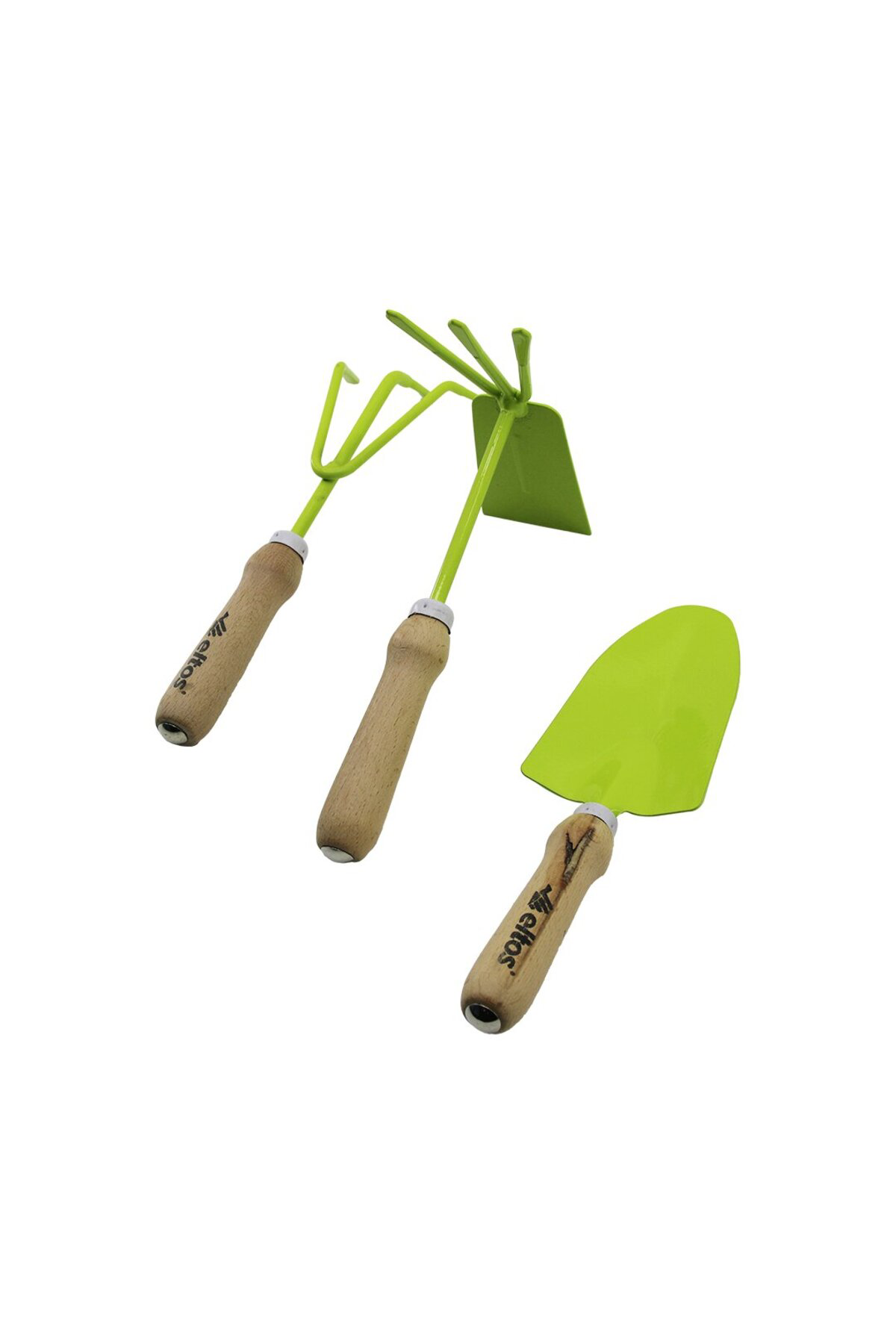 Go İthalat Ebs-003 3Pcs Bahçe Hobi Seti Renkli Metal Çift Başli Çapa - 3 Diş