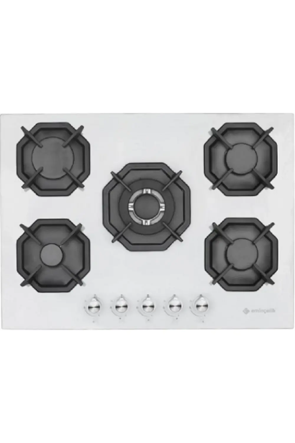 EC-AH 2250 BW WG70 SNG BEYAZ 70 CM ANKASTRE GÖMMELİ OCAK WOKLU