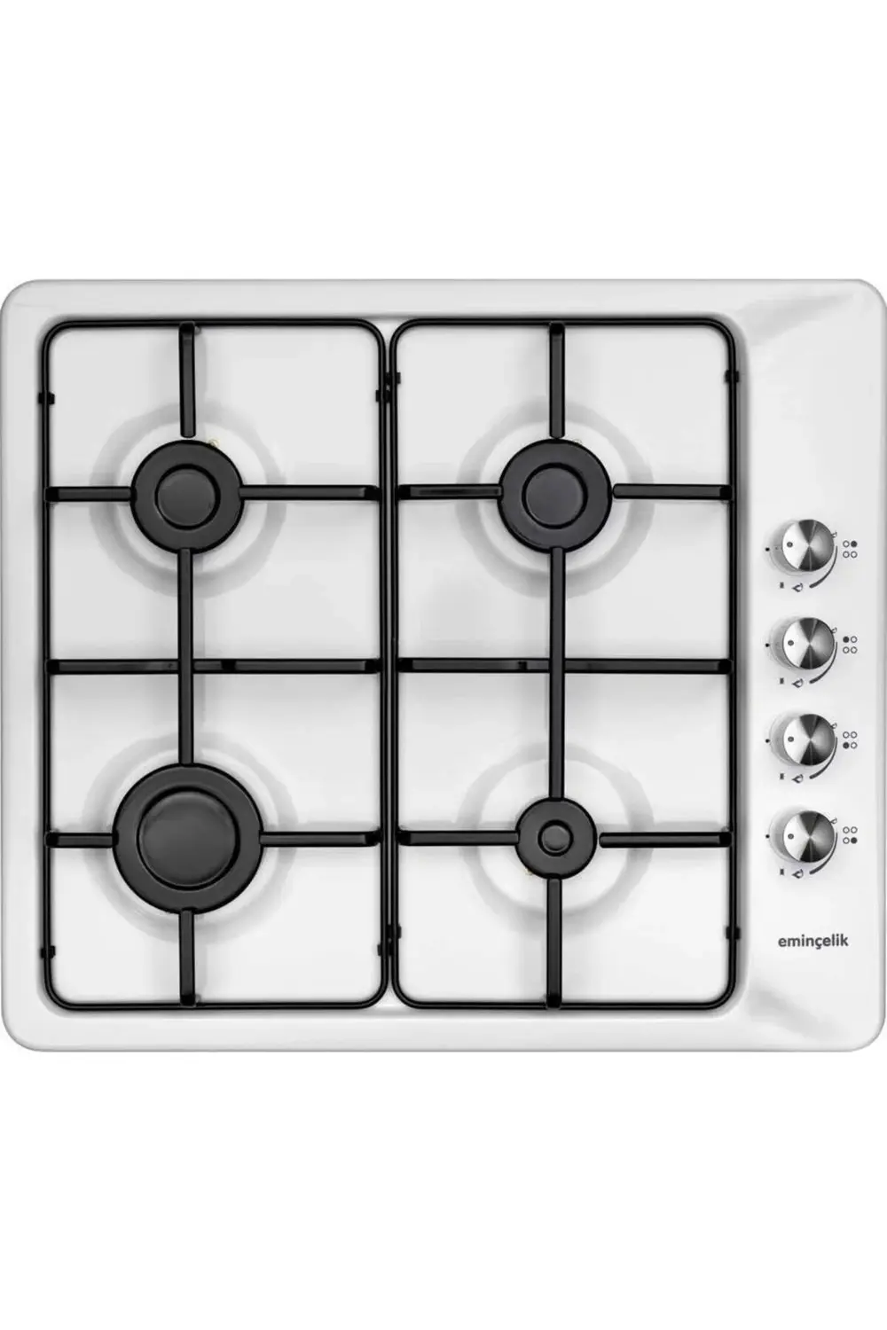 EC-AH 3140 WE60 NG BEYAZ EMAYE ANKASTRE GÖMMELİ OCAK