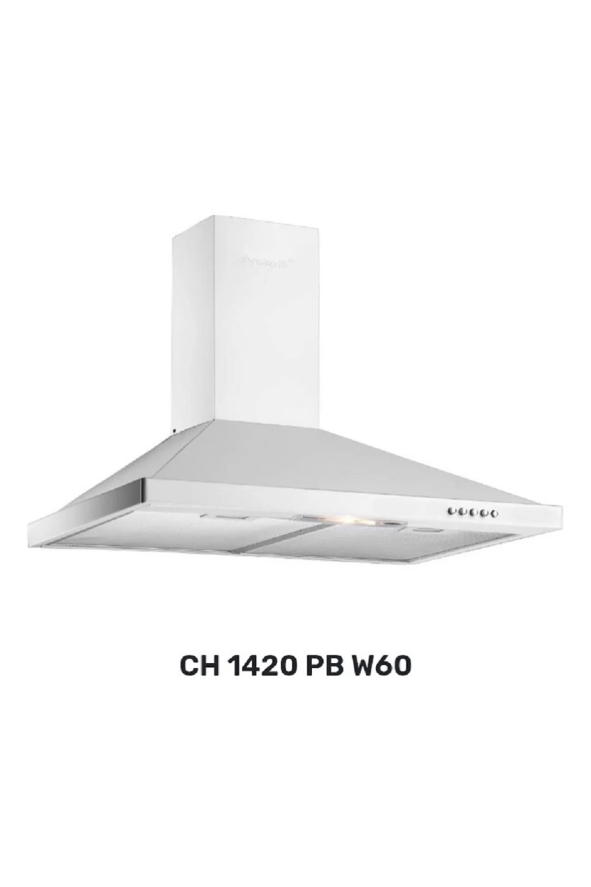 EC-CH 1420 W60 PİRAMİT BEYAZ DAVLUMBAZ