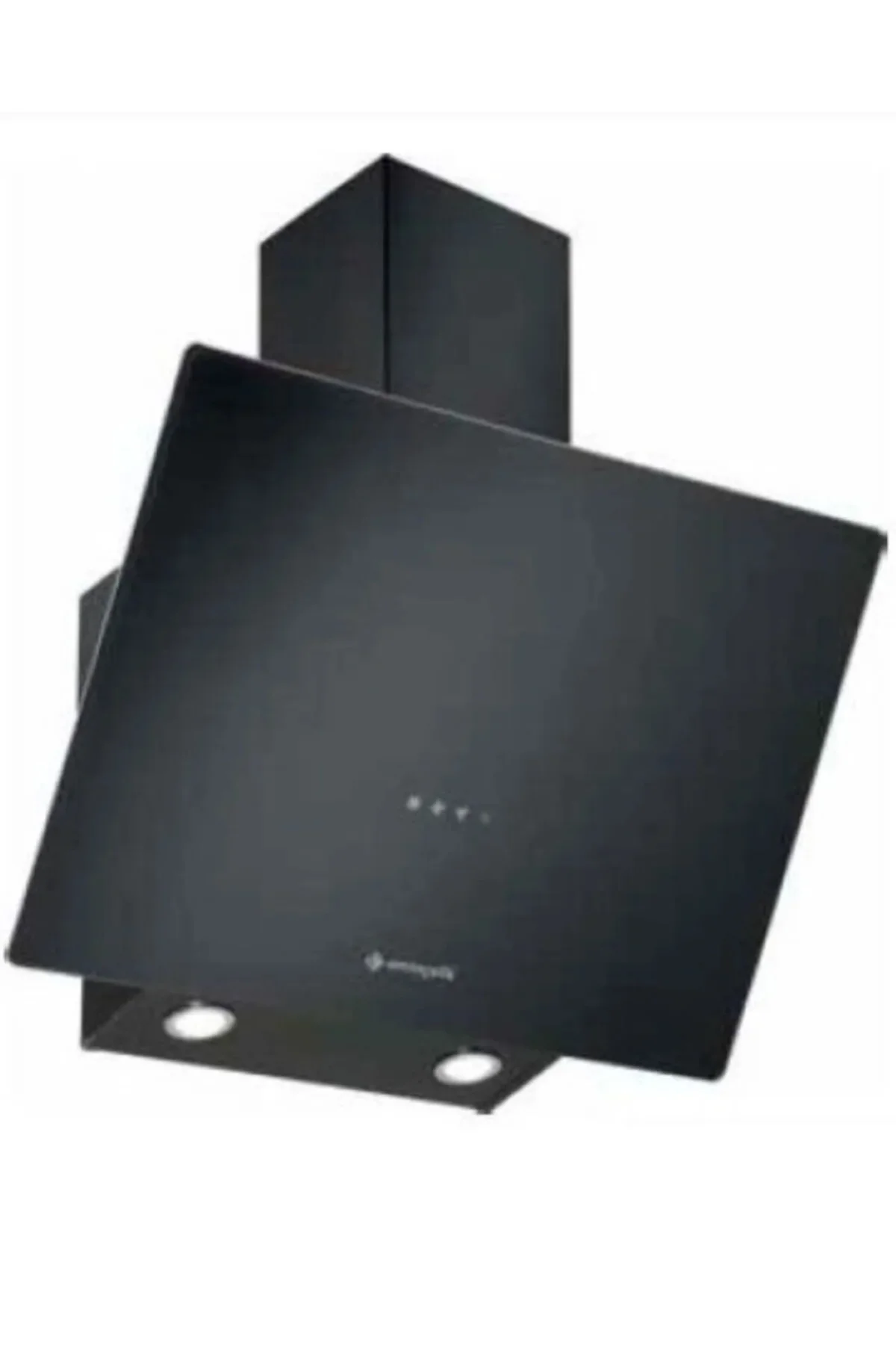 EC-CH 1460 RC B60 Siyah Tek Cam Dokunmatik Kumandalı Davlumbaz SA