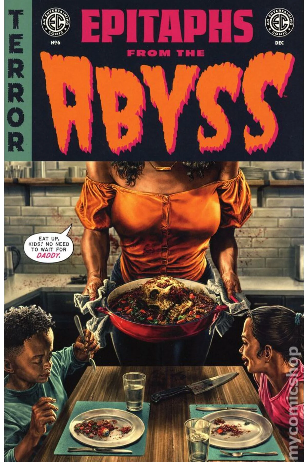 Ec Epitaphs From The Abyss #6a (İNGİLİZCE) Cover By Lee Bermejo