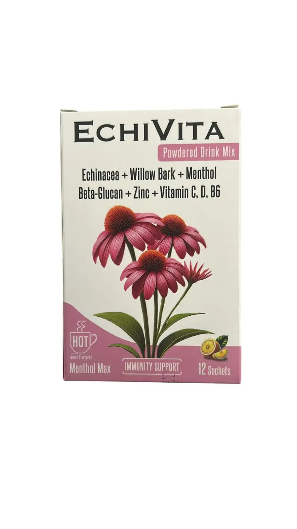 Echıvıtıa Drink Mix Menthol Beta-Glucan 12 Saşe