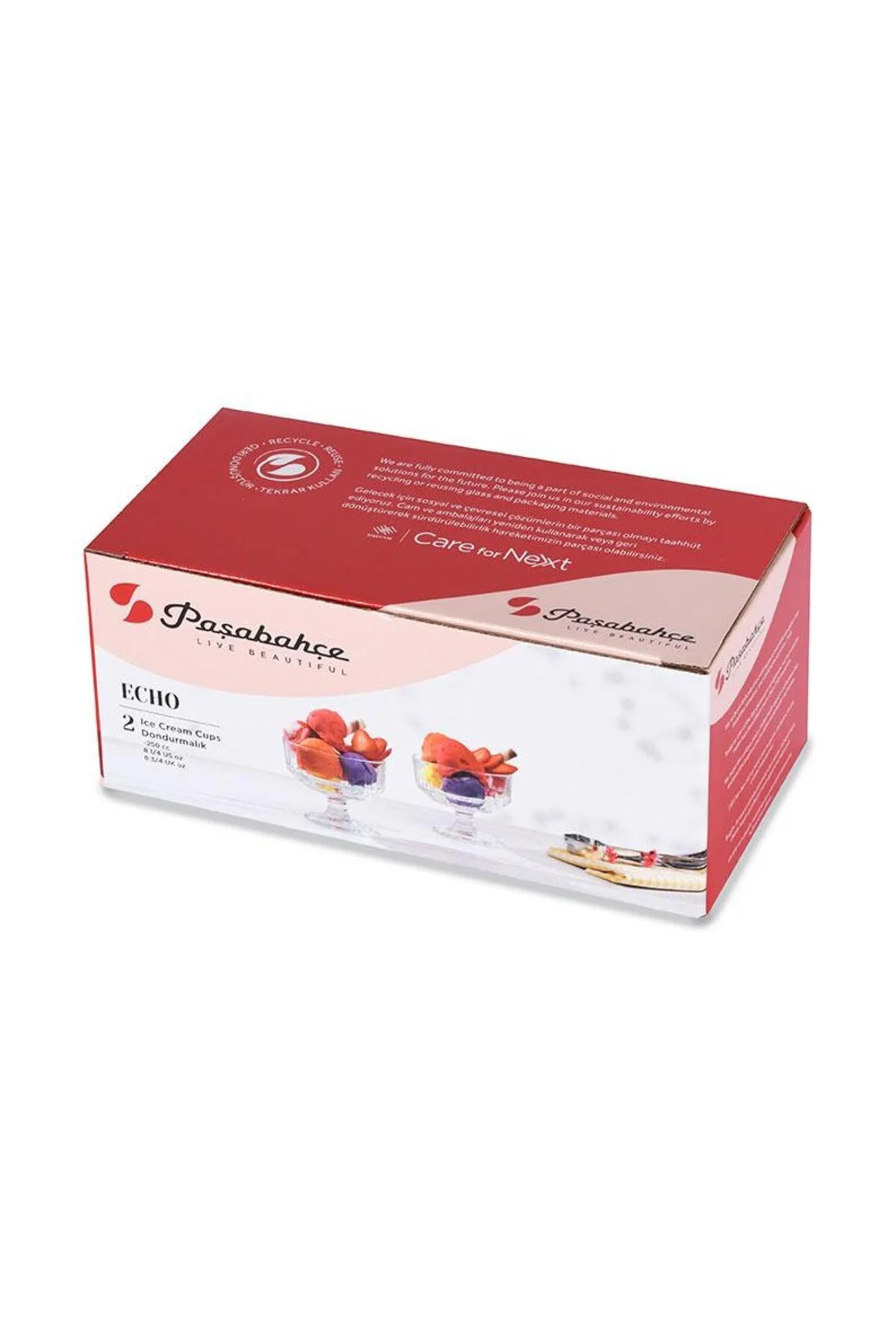 Echo Dondurmalık Kase 51769 6 Adet 250cc