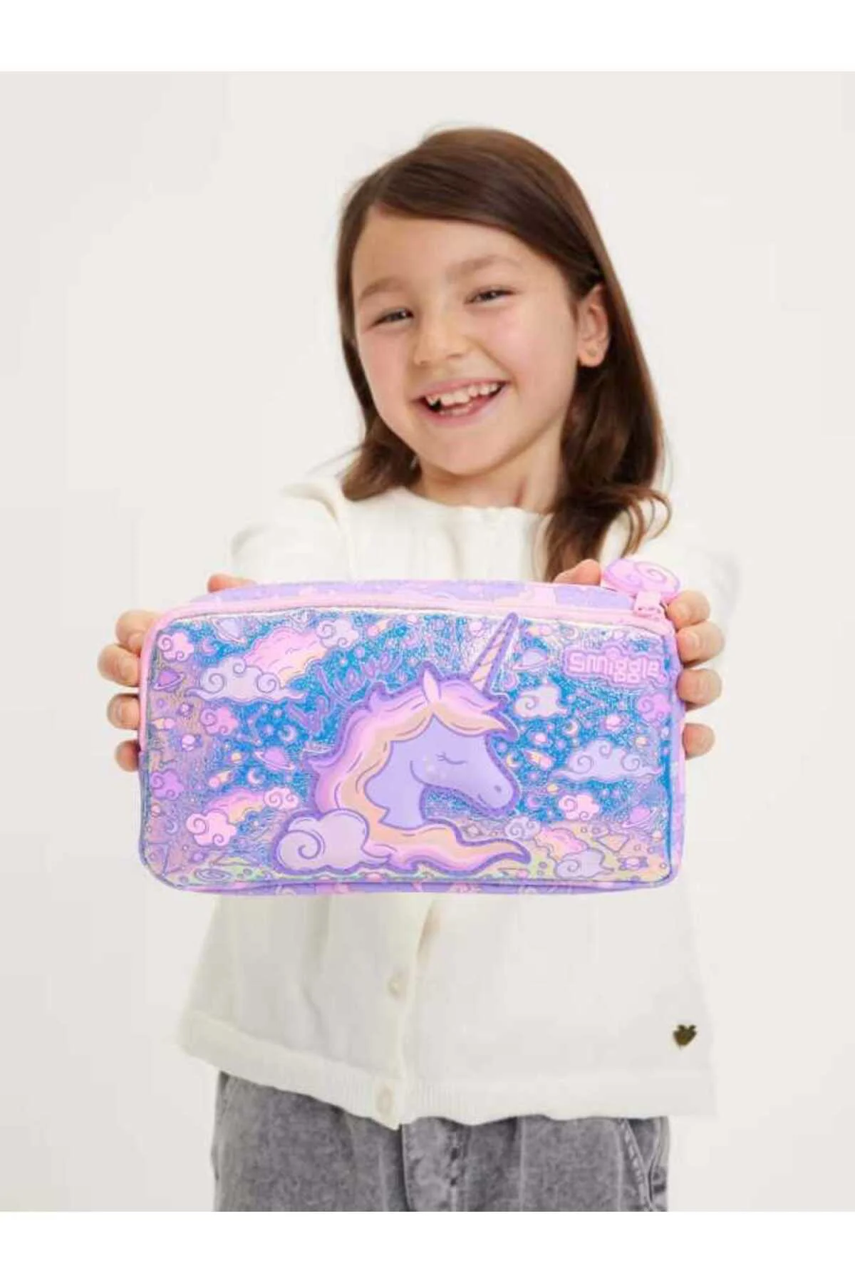 Eclipse Pocket Pencil Case Lilac 456601