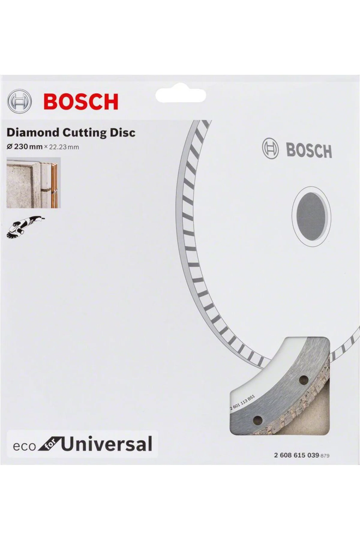 Eco 230mm Elmas Testere Yapı Malzemeleri İçin 2608615031
