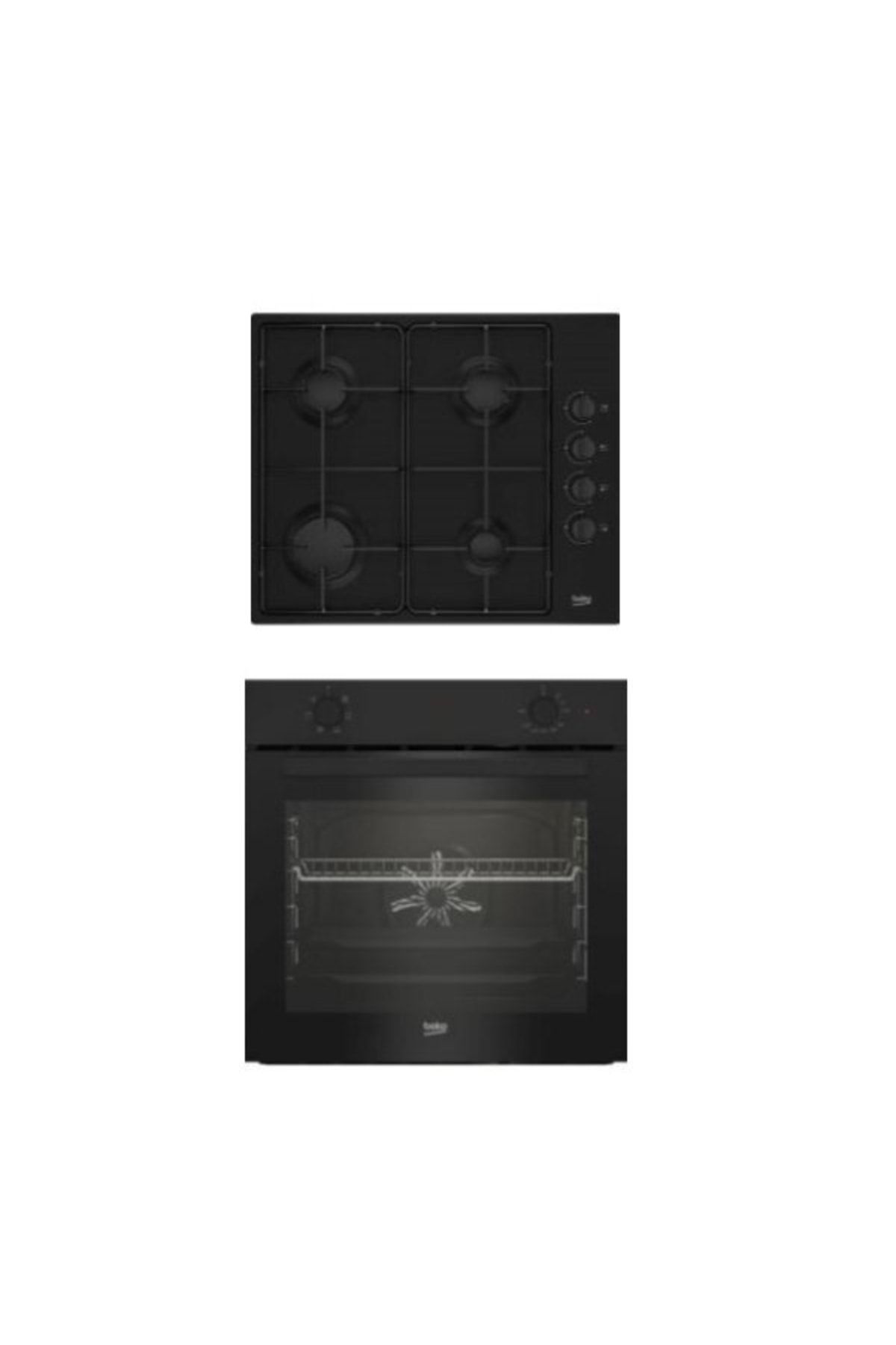 Beko Eco İkili Siyah Ankastre Set (Bfm 310 S + Bomd D 6110 Es)