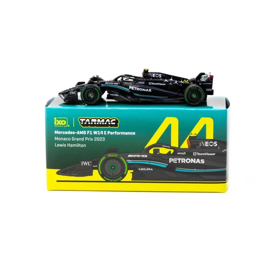 Eco Lounge 1/64 Mercedes-AMG F1 W14 E Performance Monaco Grand Prix 2023 Lewis Hamilton