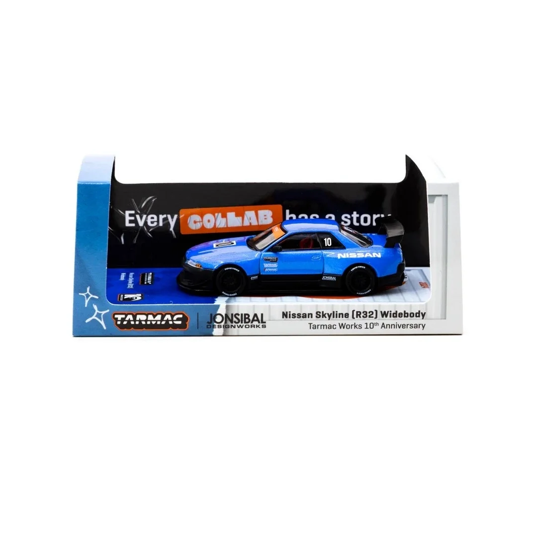 Eco Lounge 1/64 Nissan Skyline (R32) Widebody Eco Lounge 10th Anniversary - Designed by Jon Sibal