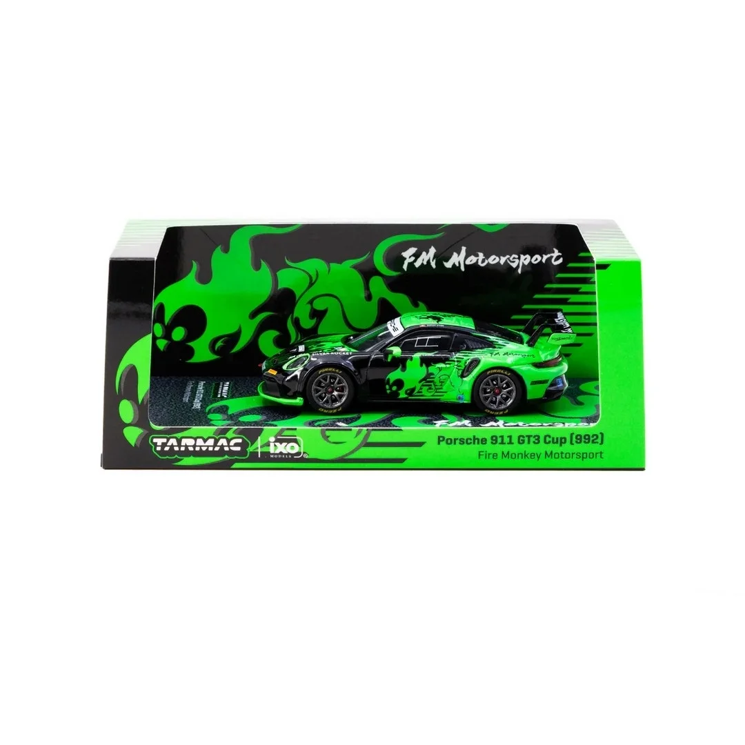 Eco Lounge 1/64 Porsche 911 GT3 Cup (992) Fire Monkey Motorsport - Eco Lounge X iXO Models