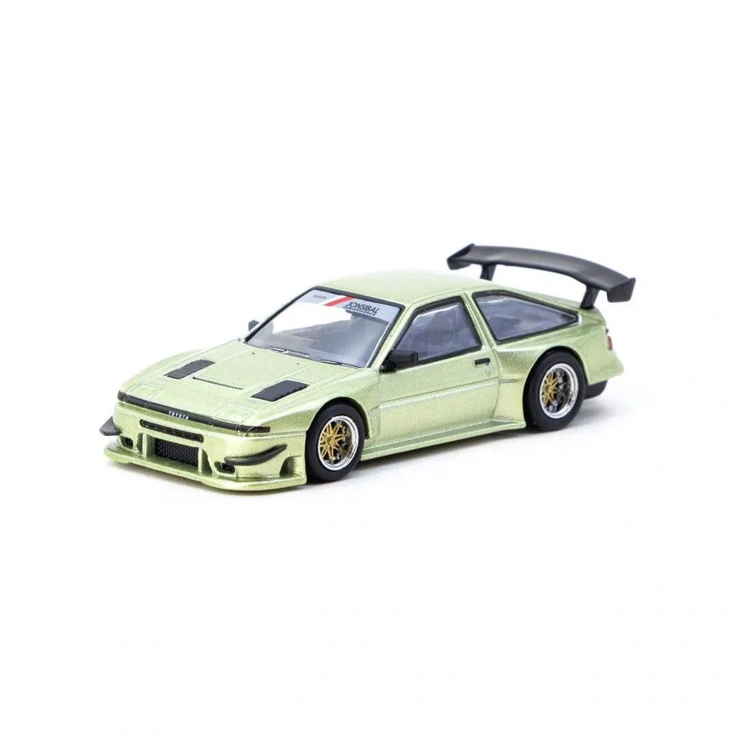 Eco Lounge 1/64 Toyota Sprinter Trueno AE86 Widebody Green - Designed by Jon Sibal