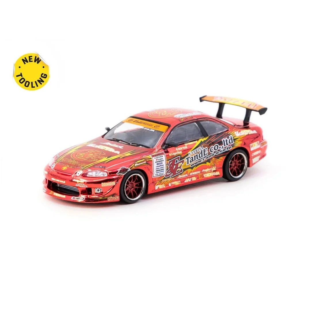Eco Lounge 1/64 VERTEX Ridge TE3006 Soarer Chrome Red - Tokyo Auto Salon 2026 Special Edition