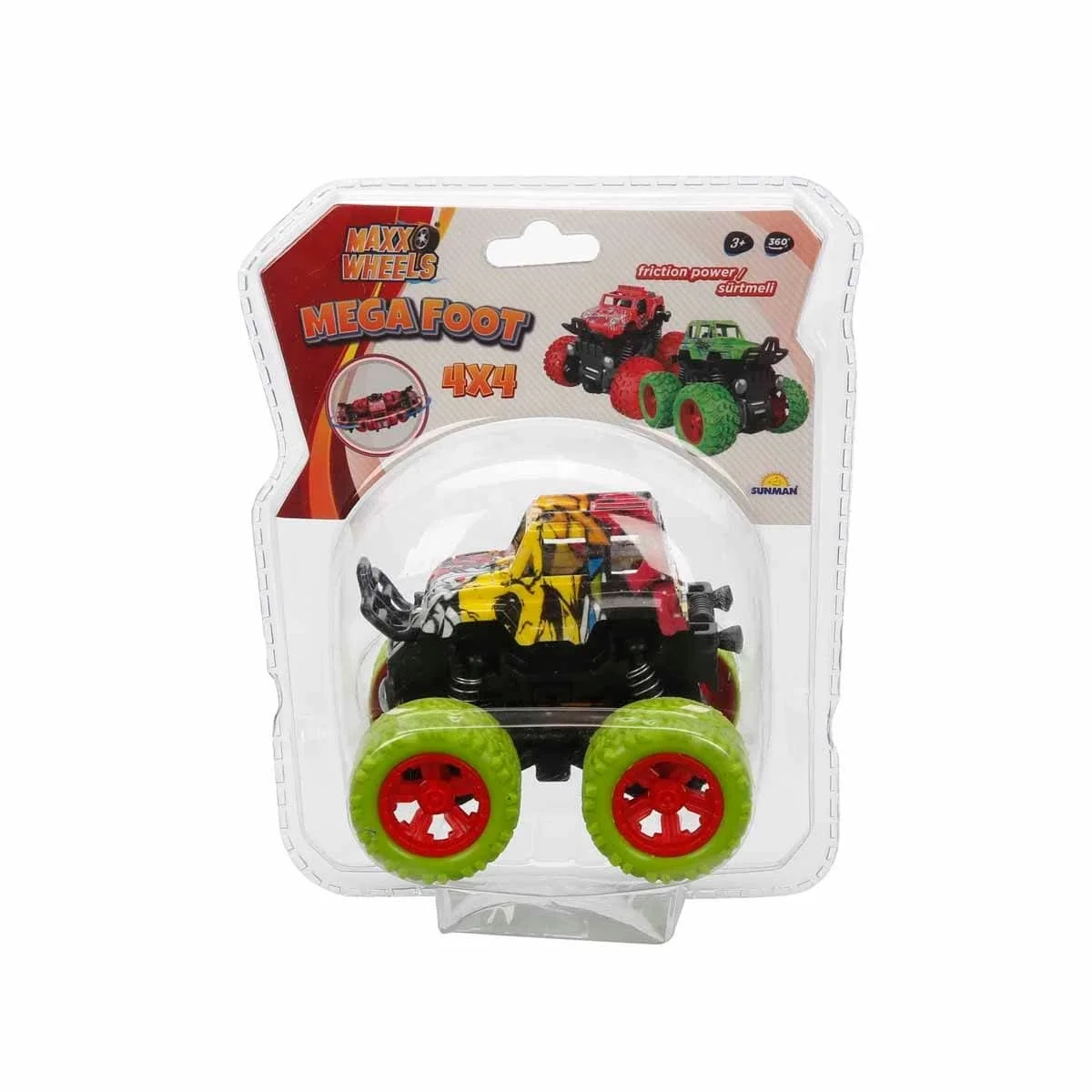 Eco Lounge Big Foot 4x4 Sürtmeli Araba - S00003450- 1 adet stokta olan gönderilir