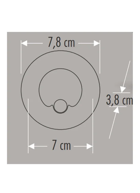 Eco Lounge CATA CT 5174 1.5W Radar Sensörlü Koridor Aydınlatması 3200K Gün Işığı