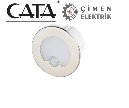 Eco Lounge CATA CT 5174 1.5W Radar Sensörlü Koridor Aydınlatması 3200K Gün Işığı
