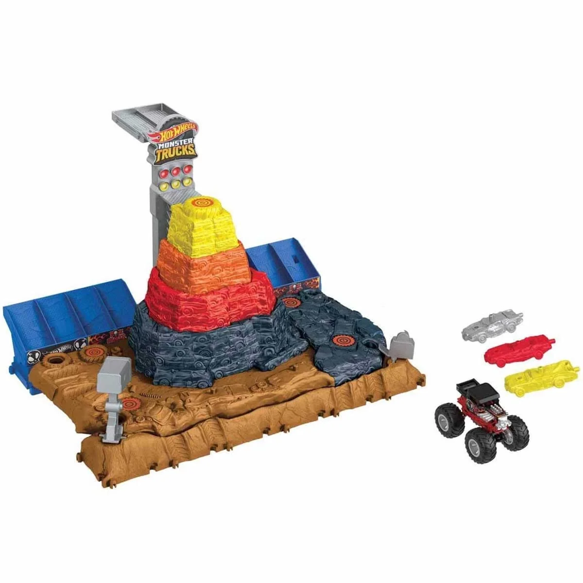 Eco Lounge Monster Trucks Muhteşem Çarpışma Arenası Oyun Seti HNB96