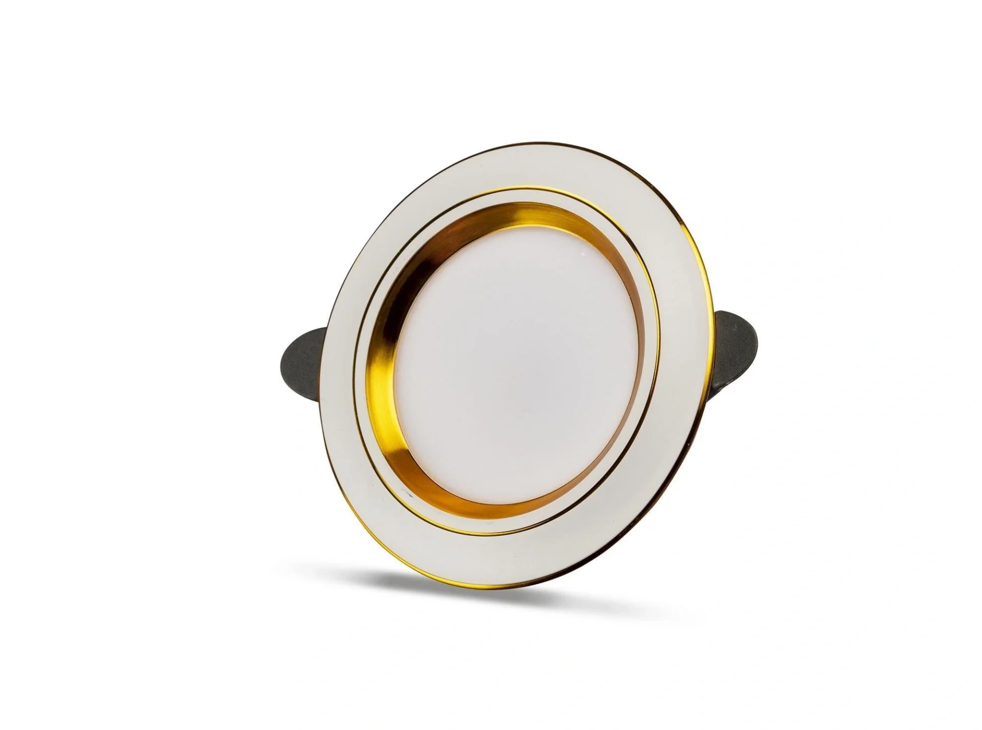 Eco Lounge NOAS YL38 0520 Beyaz Kasa Gold Detaylı Led Spot 5W 3 R