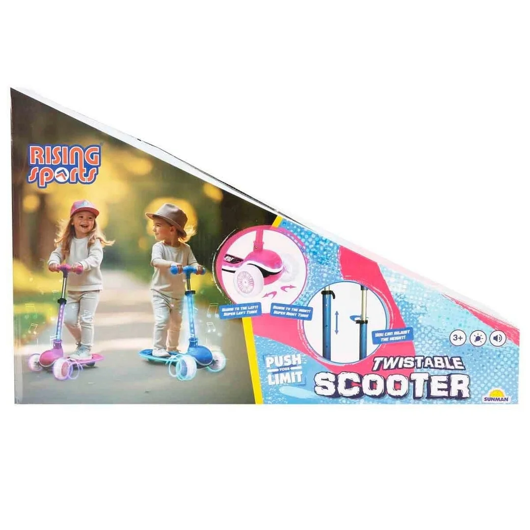 Eco Lounge Sesli ve Işıklı 3 Tekerlekli Katlanabilir Scooter S00005788