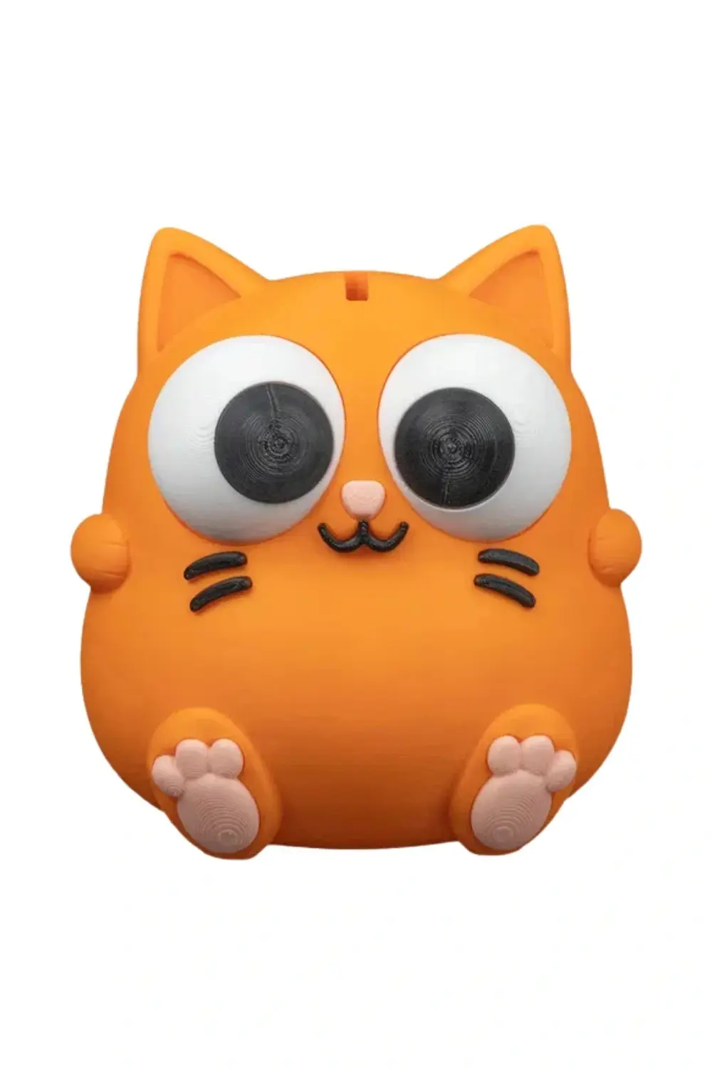 Eco Lounge Turuncu Kedi Kumbara 16 cm – Dekoratif Para Kutusu