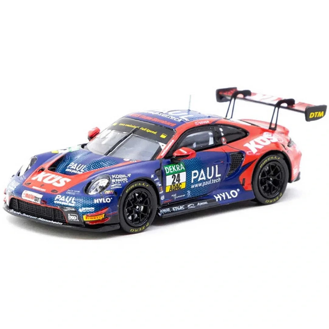 Eco Lounge X iXO Models 1/64 Porsche 911 GT3 R DTM 2023 #24 - Ayhancan Güven