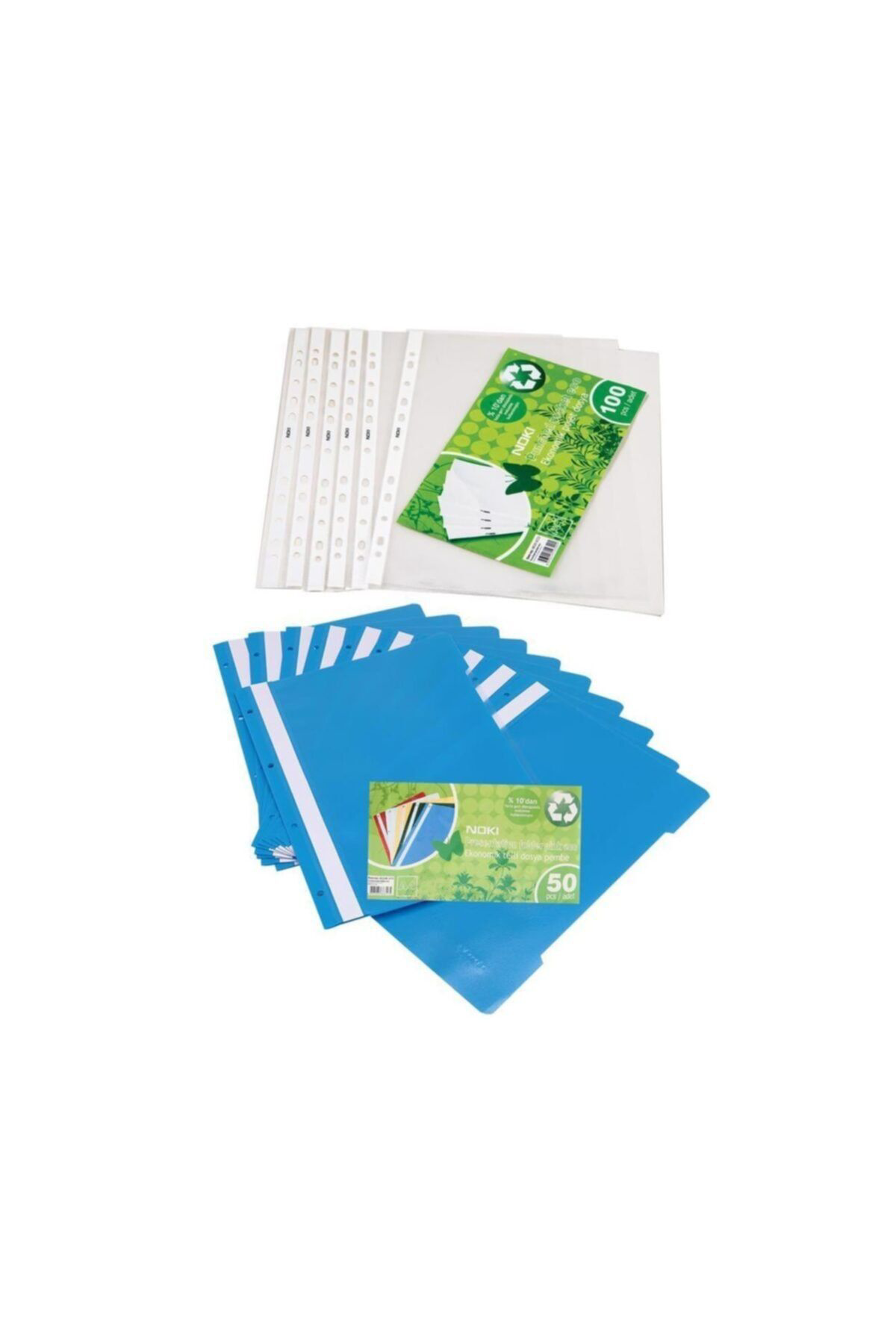 Eco Telli Dosya 50'li Ve Eco Poşet Dosya 100 'lü