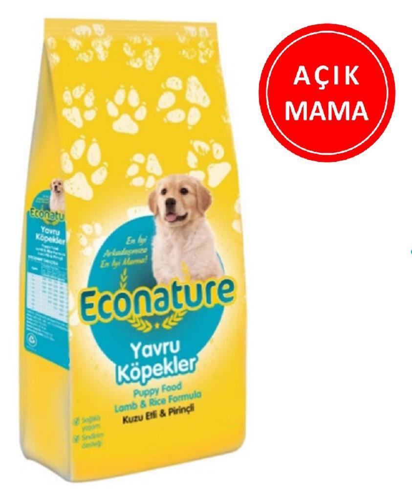 Econature Kuzu Etli Yavru Köpek Maması 1 Kg AÇIK Econature Kuzu Etli Yavru Köpek Maması 1 Kg AÇIK