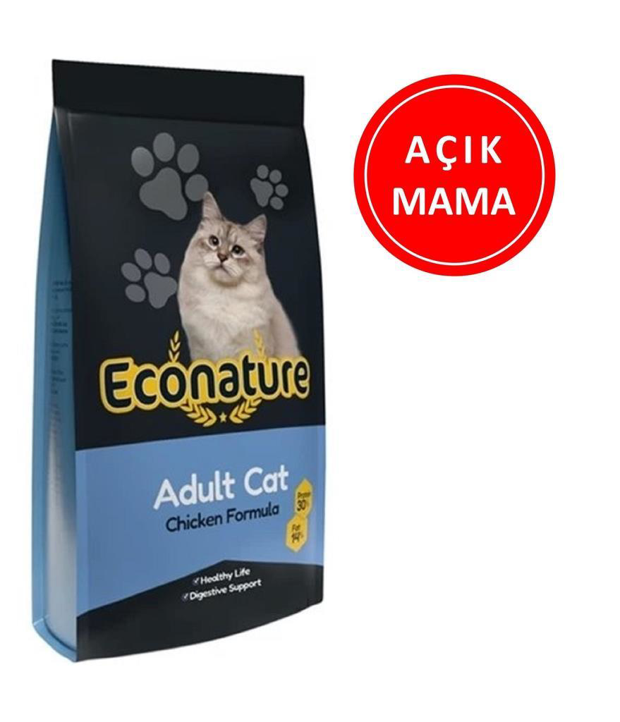 Econature Tavuk Etli Kedi Maması 1 Kg AÇIK Econature Tavuk Etli Kedi Maması 1 Kg AÇIK