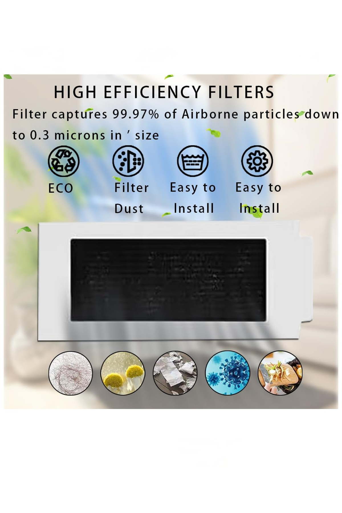 Ecovacs Deebot T30 Pro Omni Robot Süpürge Uyumlu Filtre 2 Adet Ecovacs Deebot T30 Pro Omni Robot Süpürge Uyumlu Filtre 2 Adet