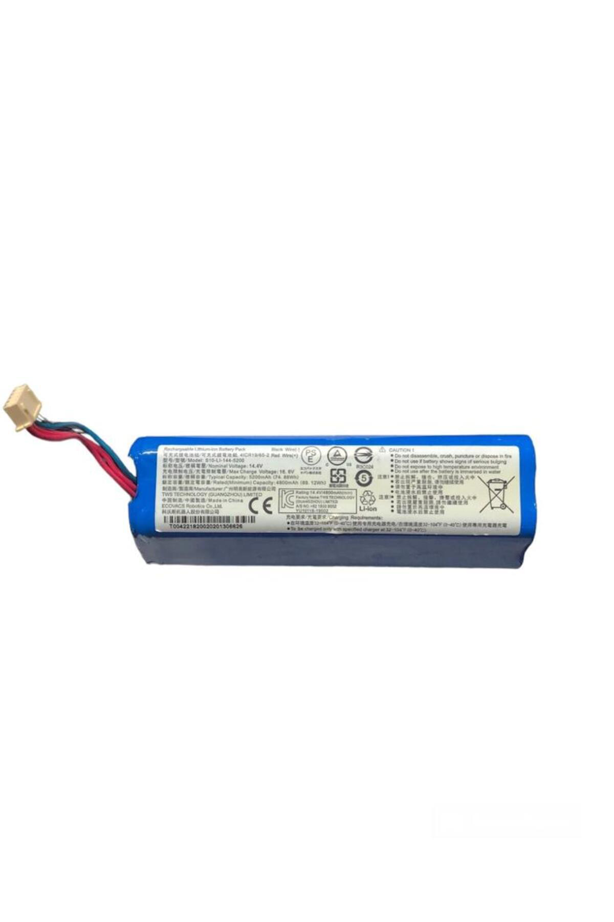 Home Ecovacs Ozmo ,950,960,T5,T8,T9 Akıllı Robot Süpürge Bataryası 14.