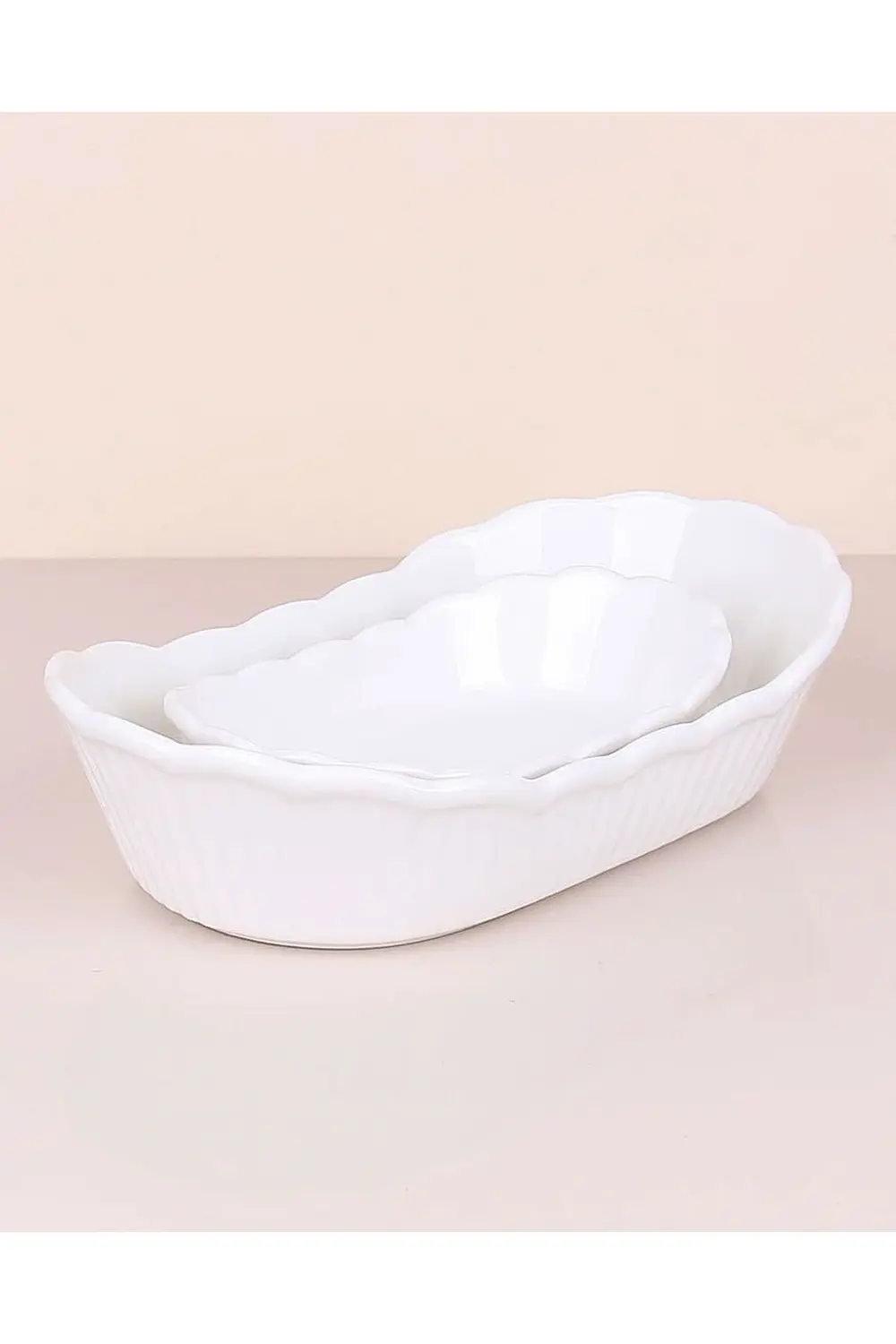 Ecr-108 Öz Ser Gondol Ikili Kare Fırın Kabı