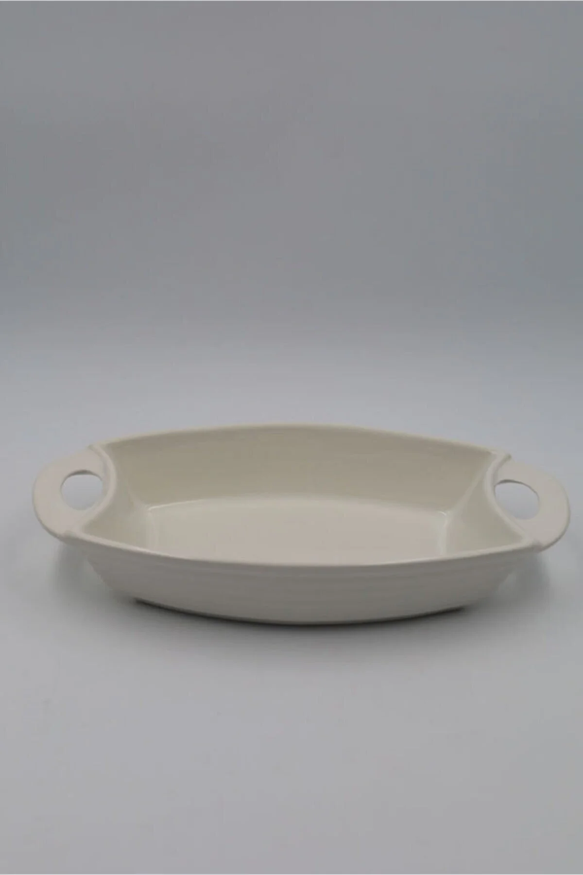 Ecr-43 Öz Seramik Kulplu Fırın Kabı (25*17 Cm )-46