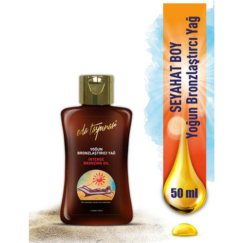 Eda Taşpınar Mini Seyahat Boy 50 Ml Yoğun Bronzlaştırıcı Yağ Spf0