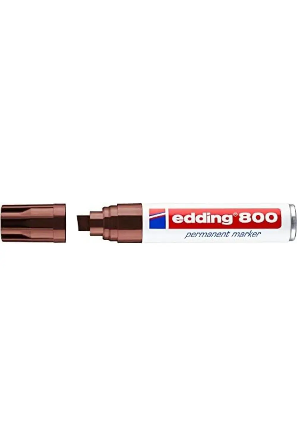 Edding 4 – 800007 kalıcı marker, doldurulabilir, 4 – 12 mm, Kahve