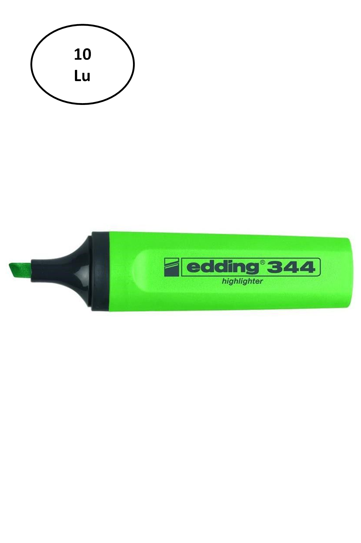 Just Cheap Store Edding Fosforlu Kalem Yeşil 10'Lu