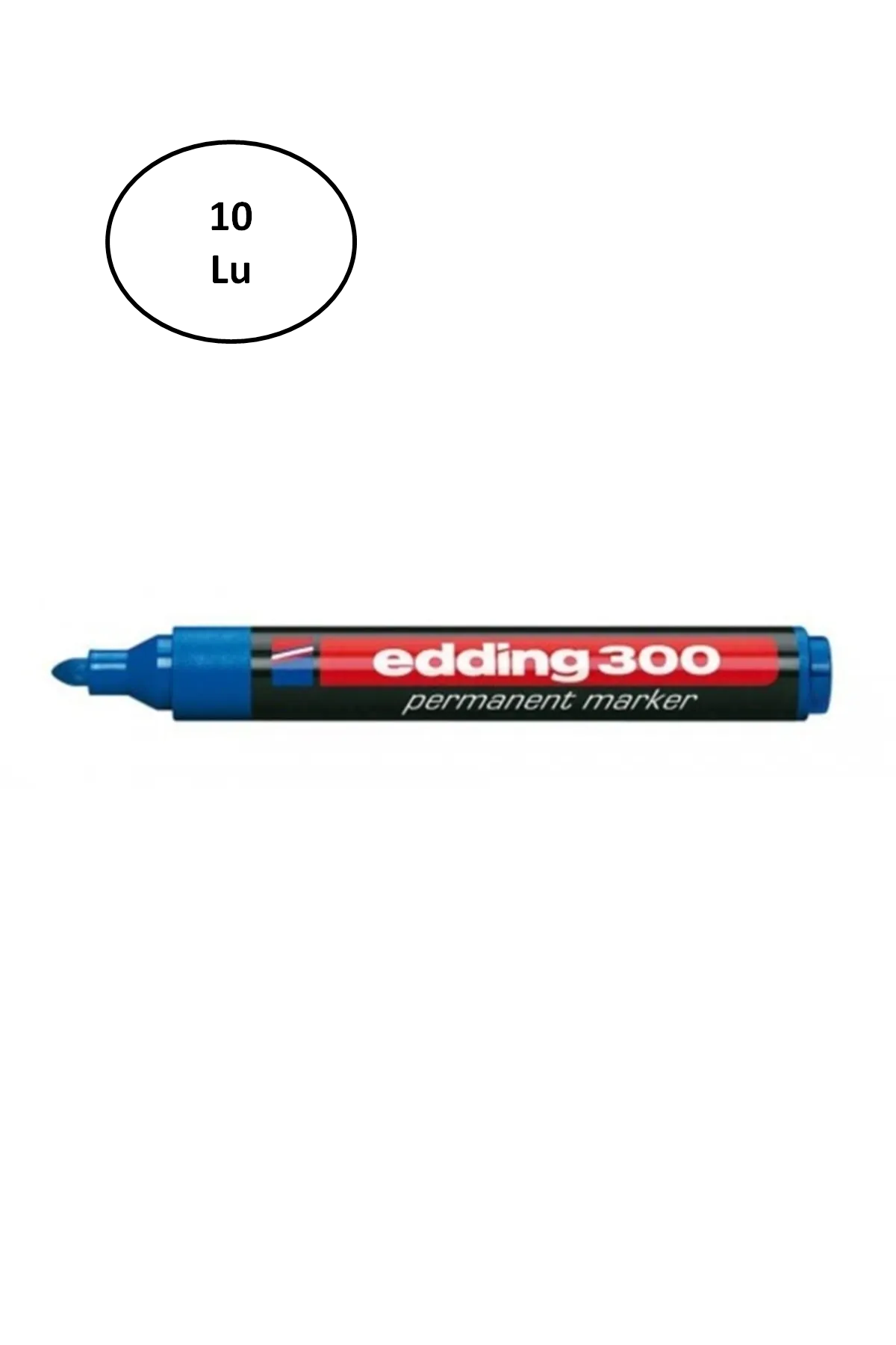 Just Cheap Store Edding Permanent Markör Mavi E-300 10'Lu