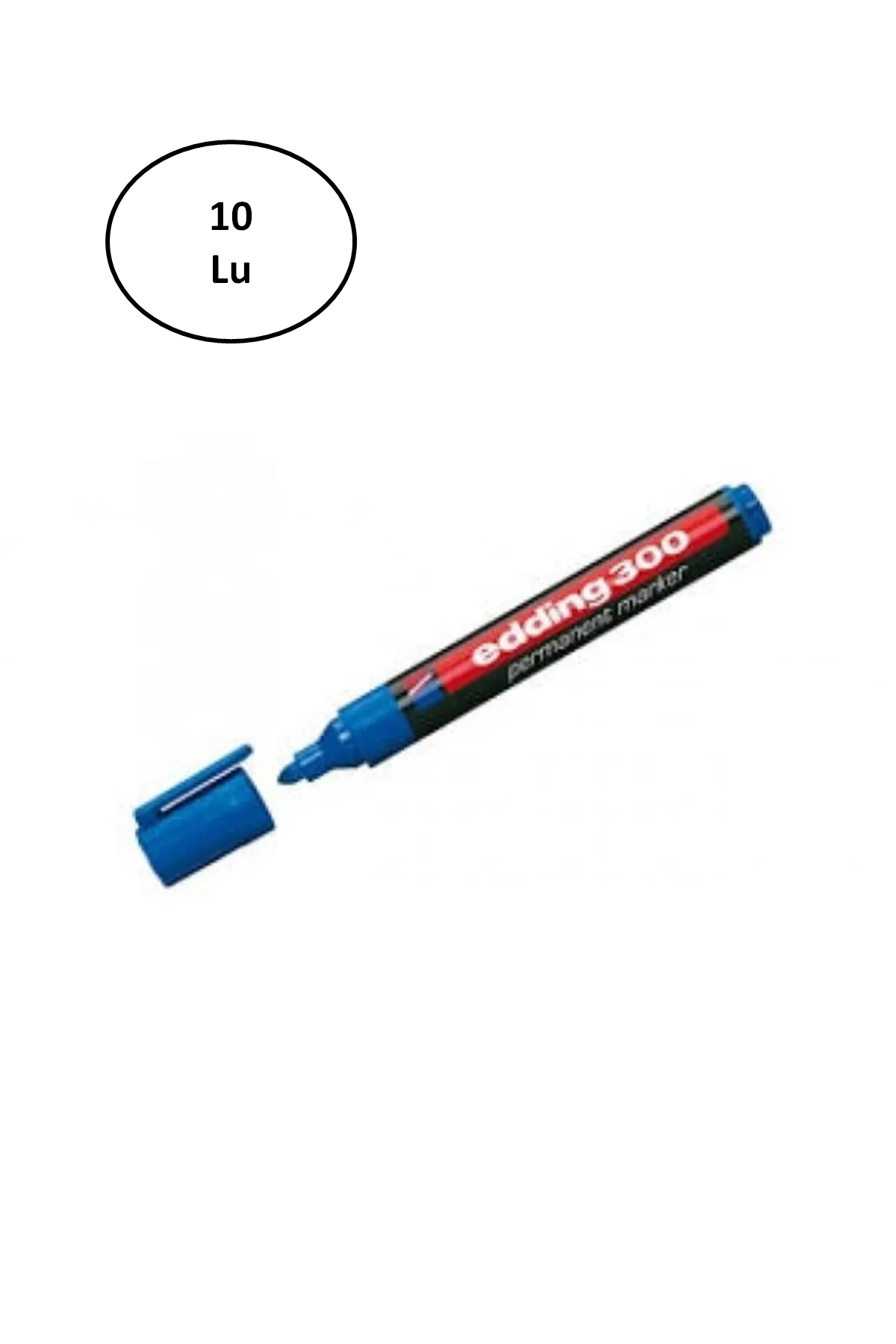 Just Cheap Store Edding Permanent Markör Mavi E-300 10'Lu