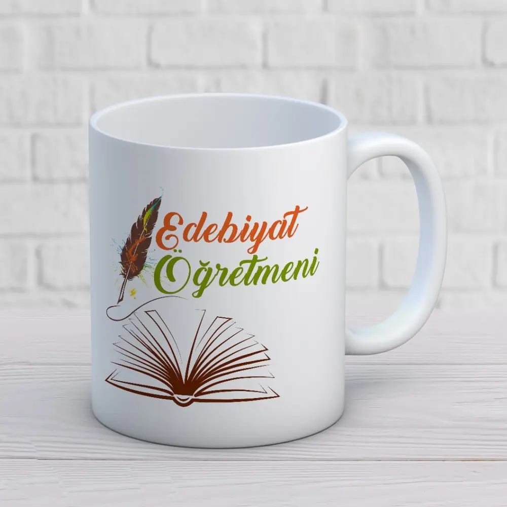 Edebiyat Öğretmenlerine Özel Öğretmenler Günü Hediyelik Baskılı K