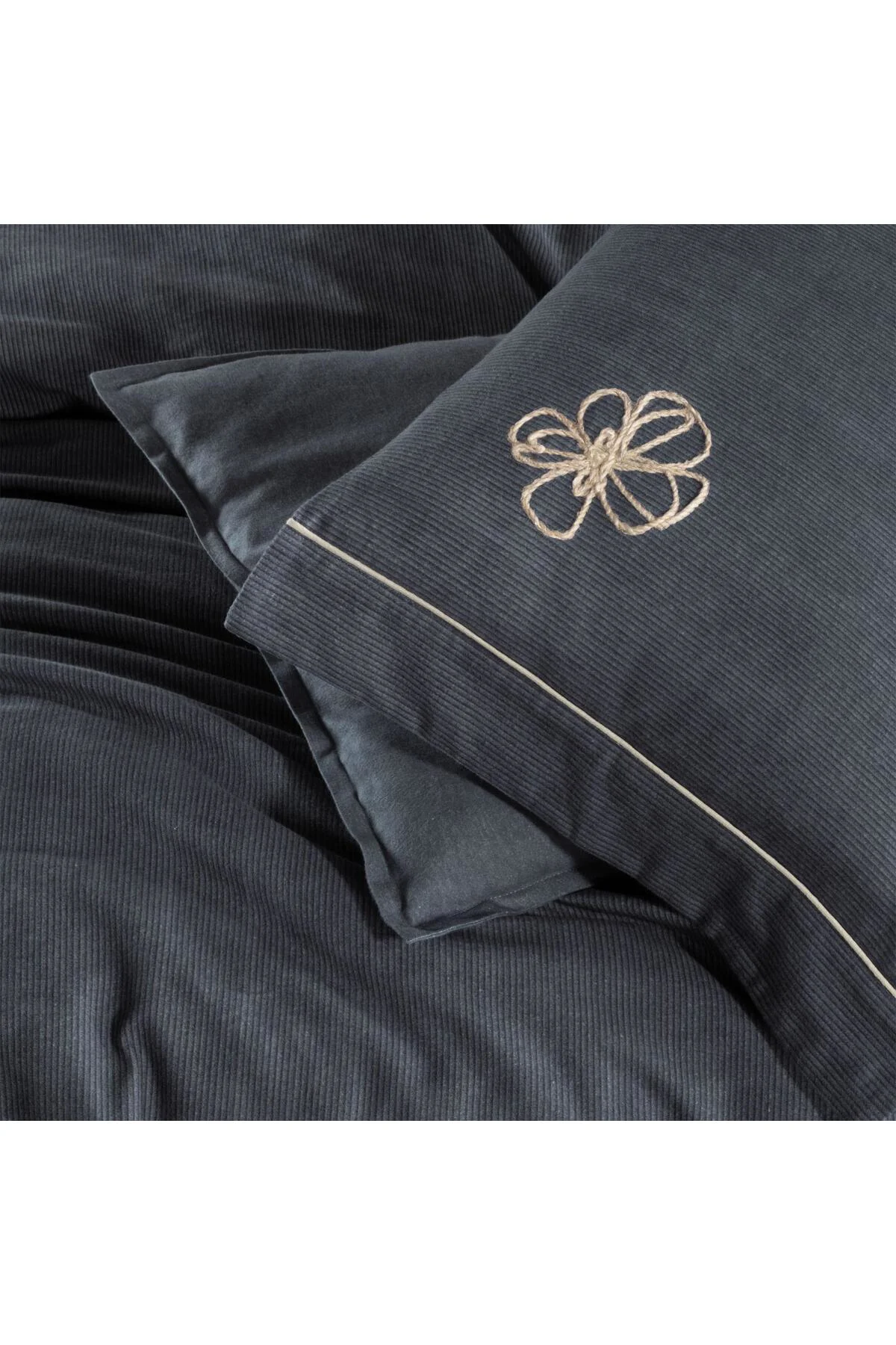 Ederlezi King Size (Battal Boy) %100 Pamuk Flanel (Pazen) Nevresi