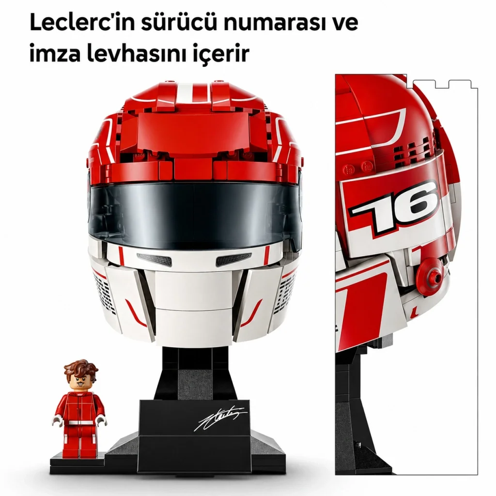 Editions Scuderia Ferrari HP Charles Leclerc Kaskı 43014 Fiyatı, Yorumları ve Özellikleri