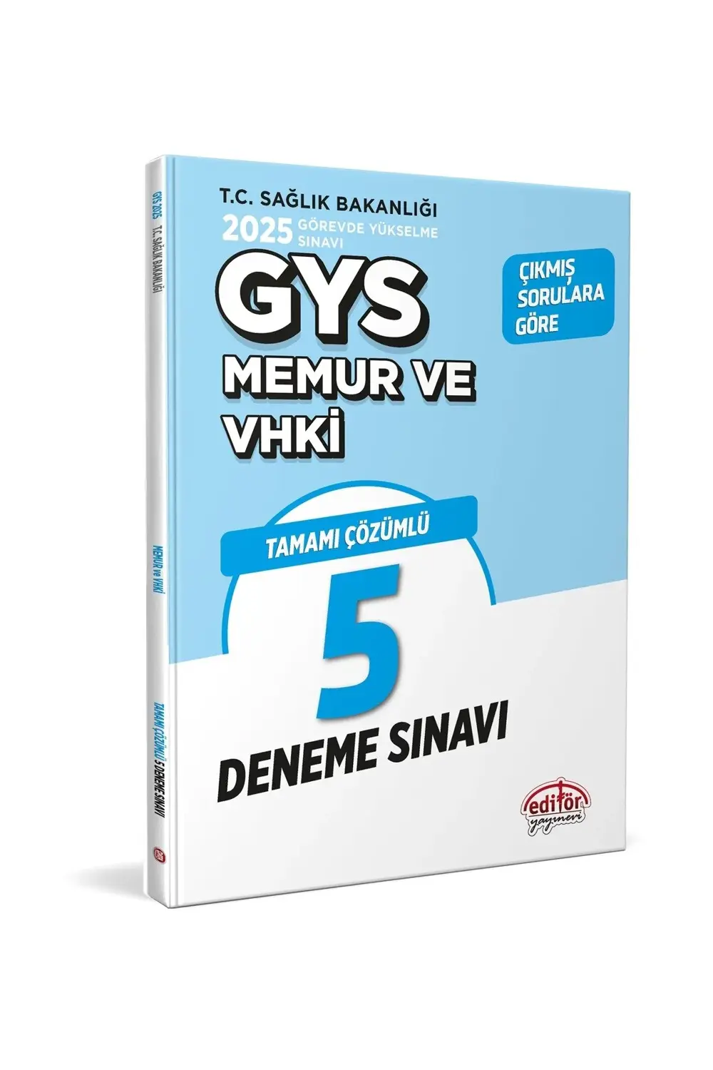 Editör Yayınevi 2025 T.C. Sağlık Bakanlığı Memur VHKİ Tamamı Çözü