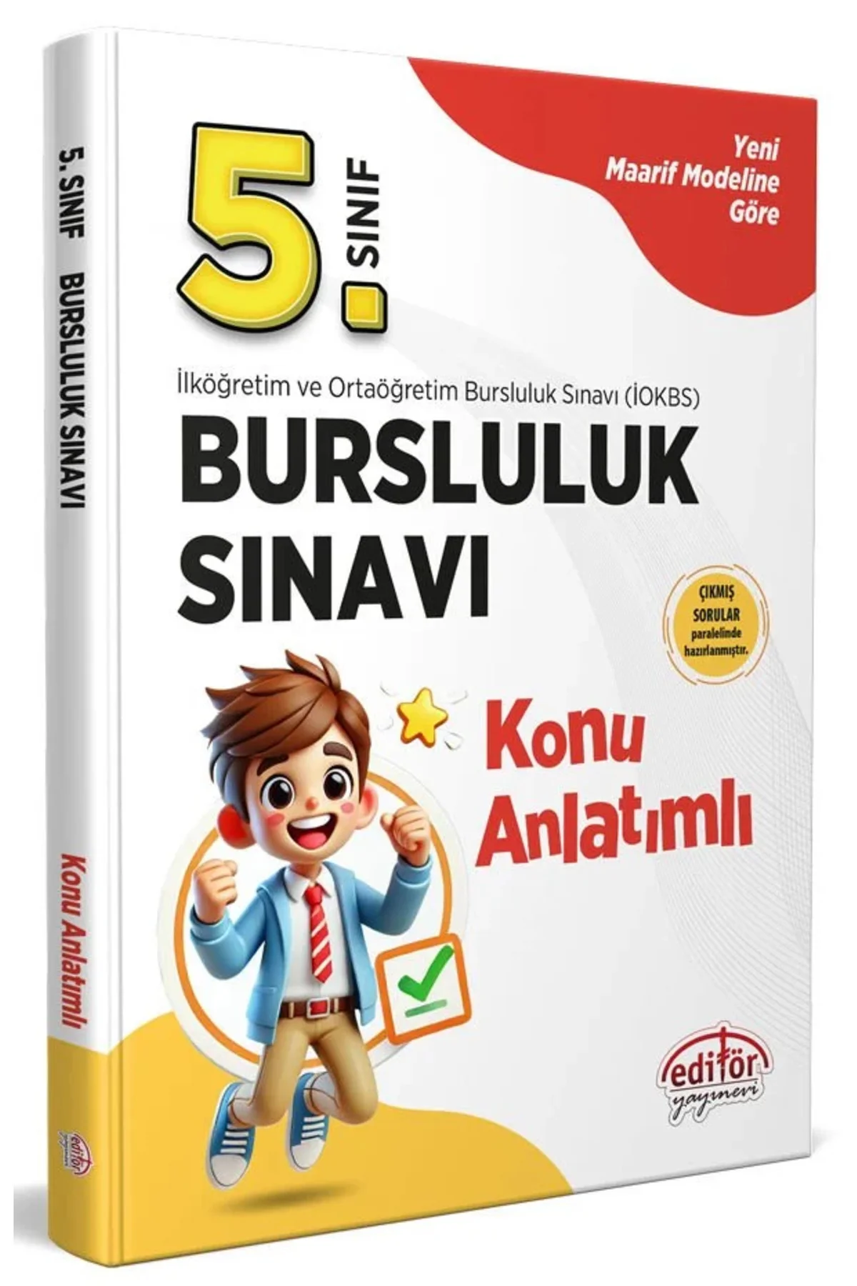 Editör Yayınları 5. Sınıf 2025 Bursluluk Sınavı Konu Anlatımlı