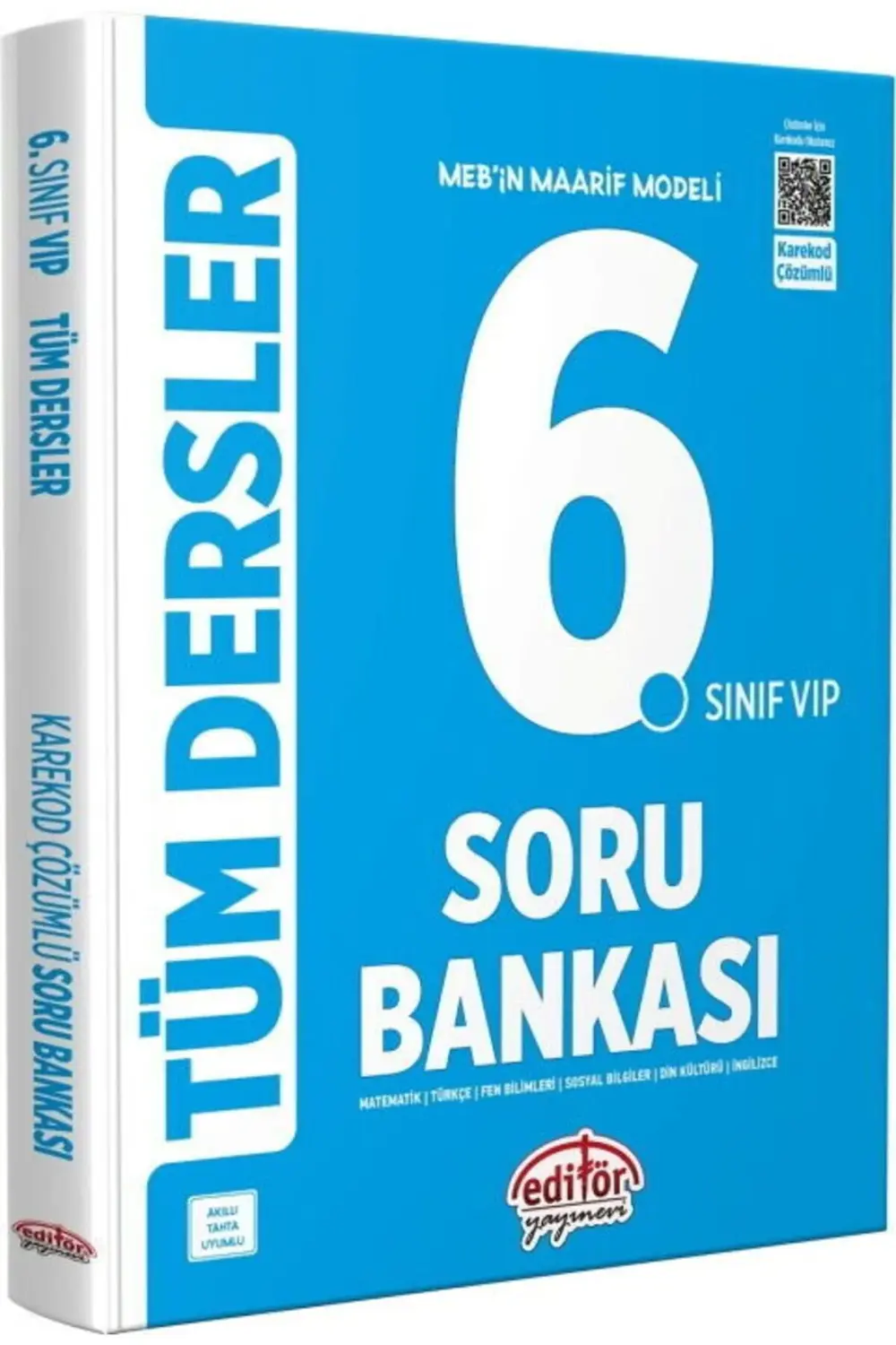 Editör Yayınları 6. Sınıf VIP Tüm Dersler Soru Bankası