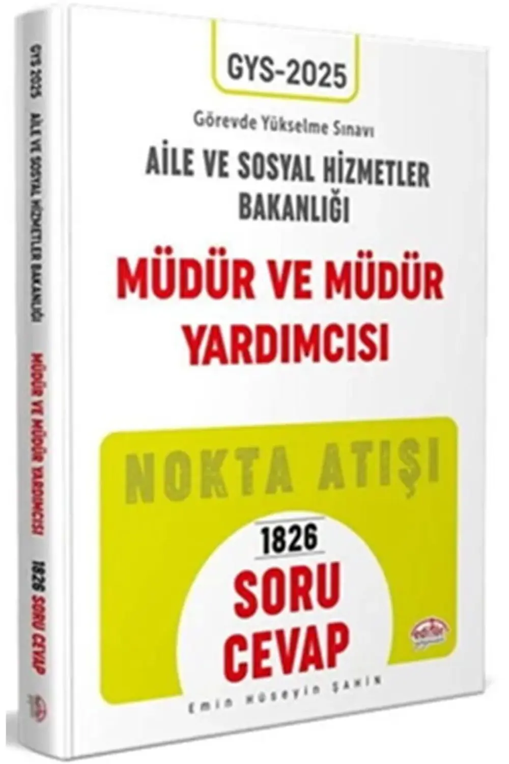 Editör Yayınları T.C. Aile ve Sosyal Hizmetler Bakanlığı GYS Müdü