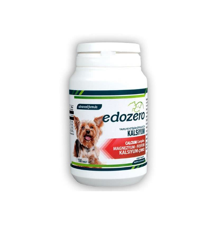 Edozero Kalsiyum Köpek 150 Tablet 127,5Gr