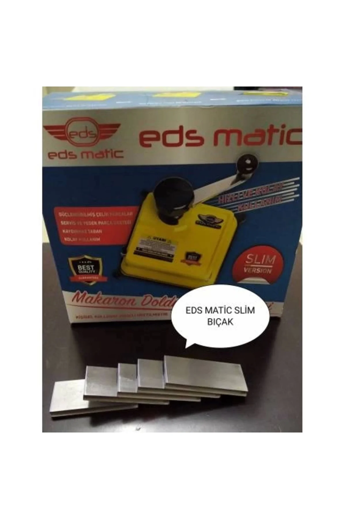 Eds Slim Makinesi Çelik Ürün Kesme Bıçağı