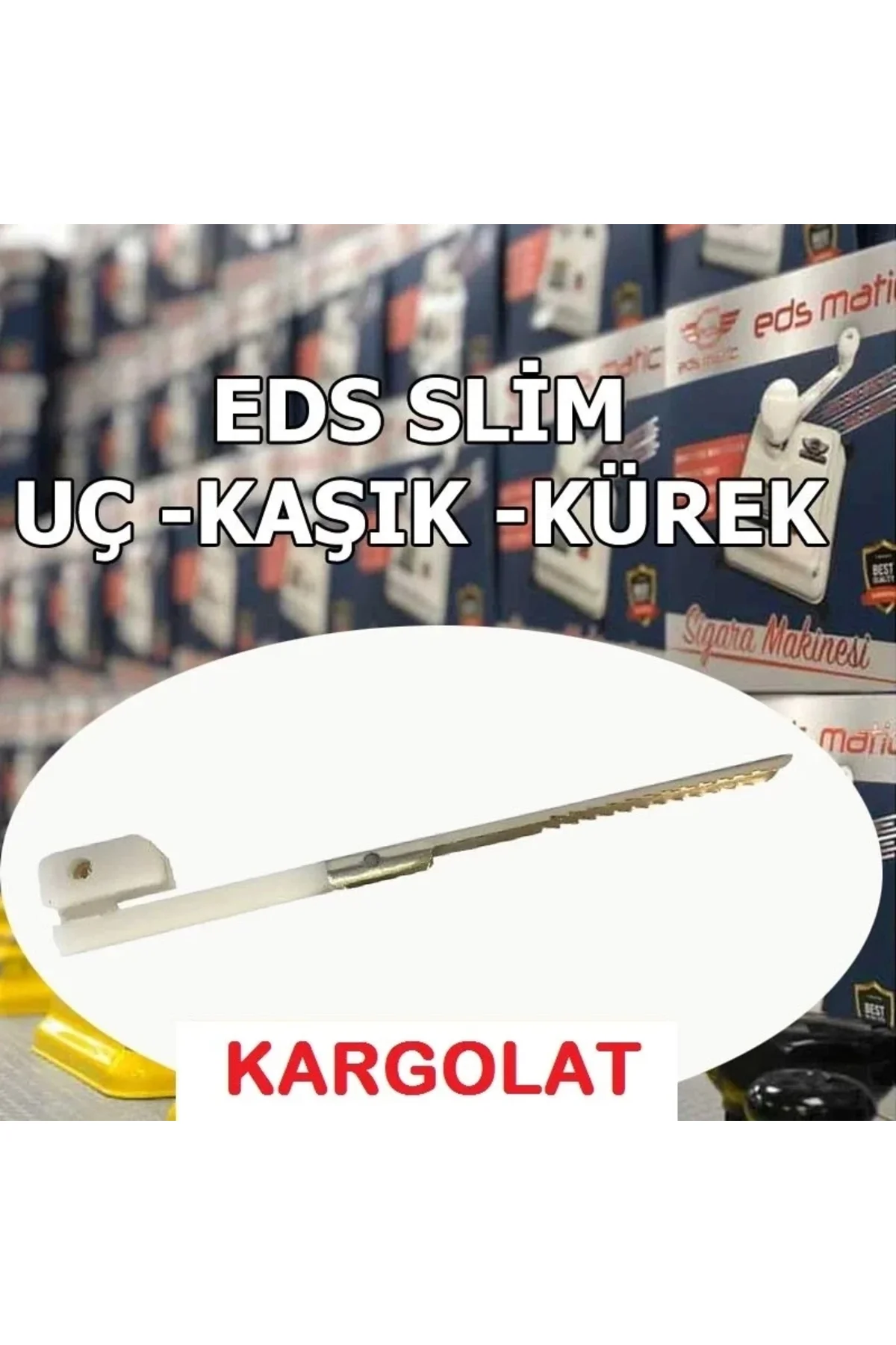 Eds Slim Ürün Kesme Makinası Yedek Kaşık İnce Sarım Yedek Uc Küre