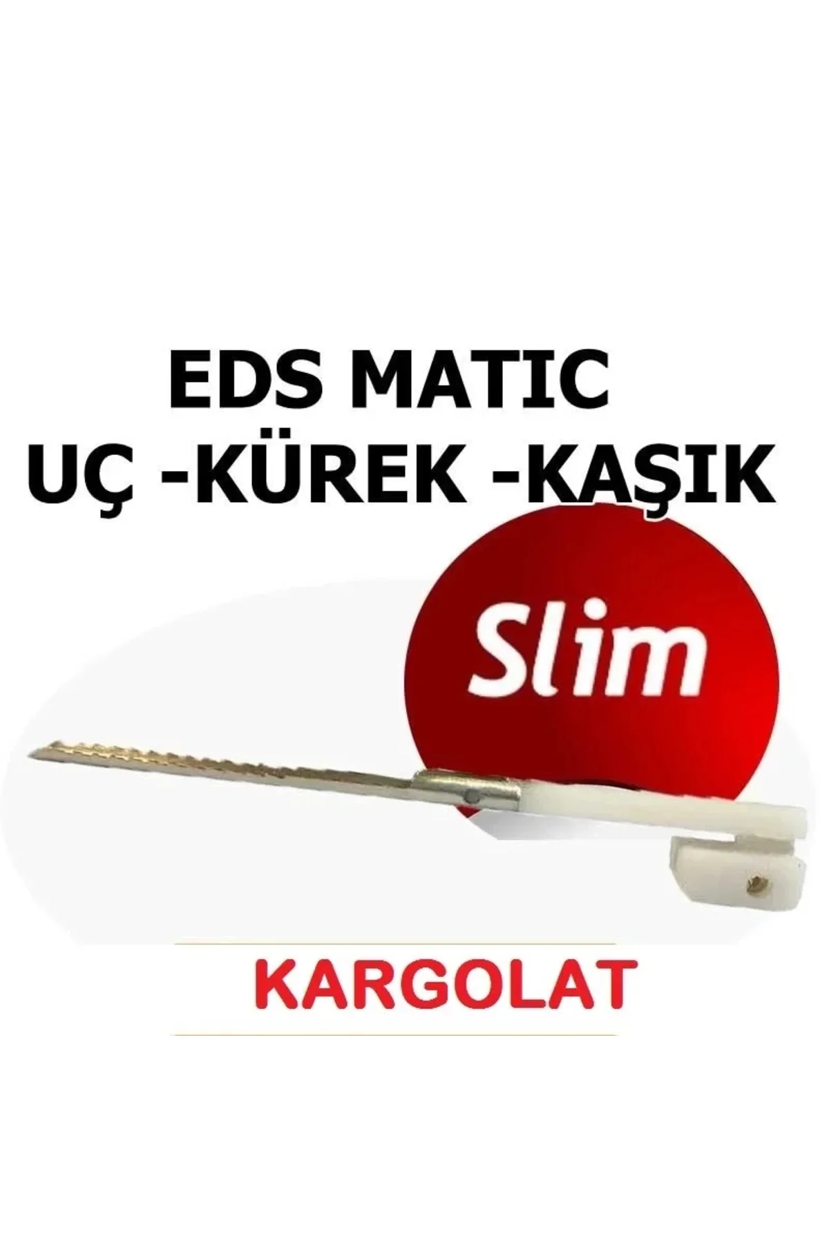 Eds Slim Ürün Kesme Makinası Yedek Kaşık İnce Sarım Yedek Uc Küre