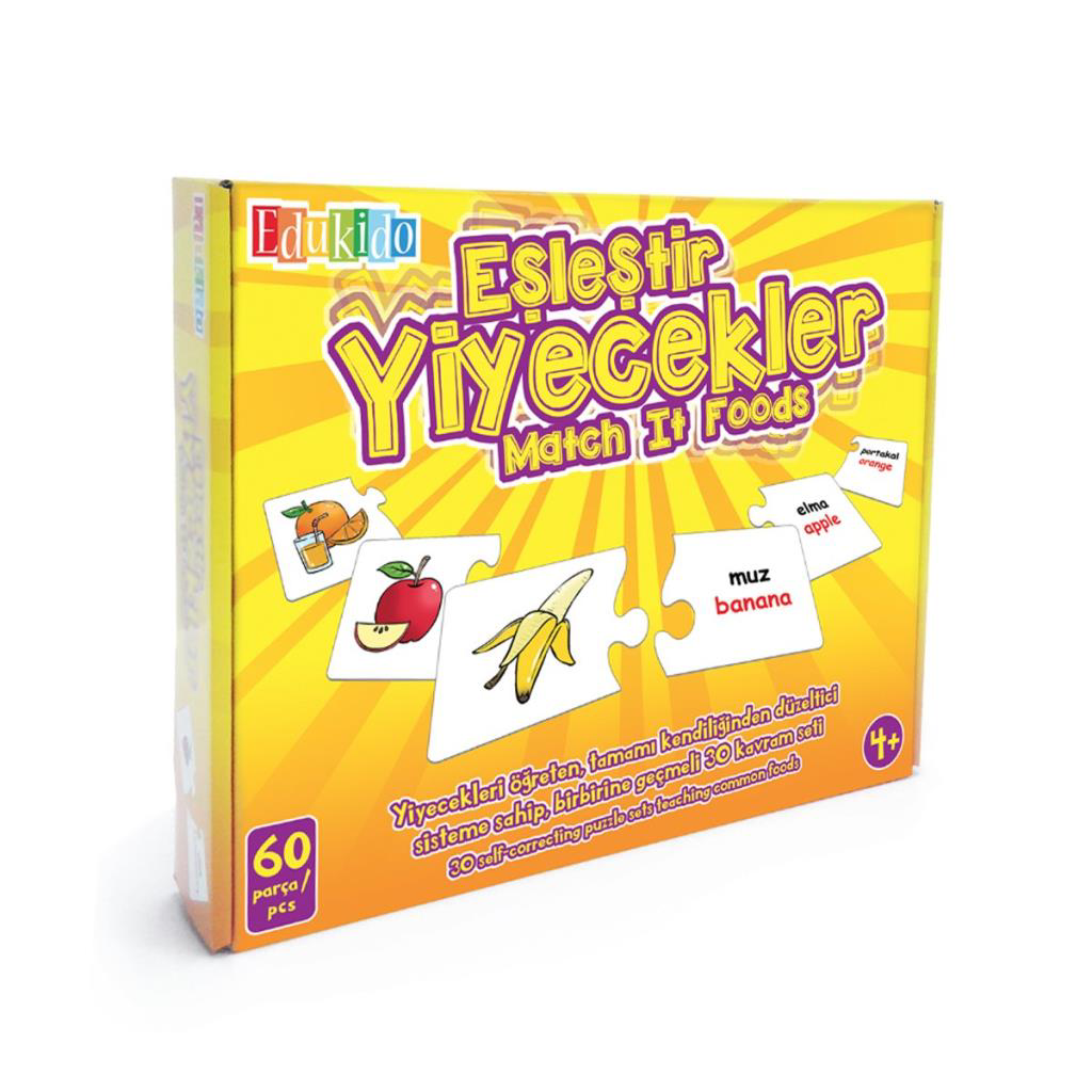 EDU-1002 EŞLEŞTİR YİYECEKLER Fiyatı, Yorumları ve Özellikleri