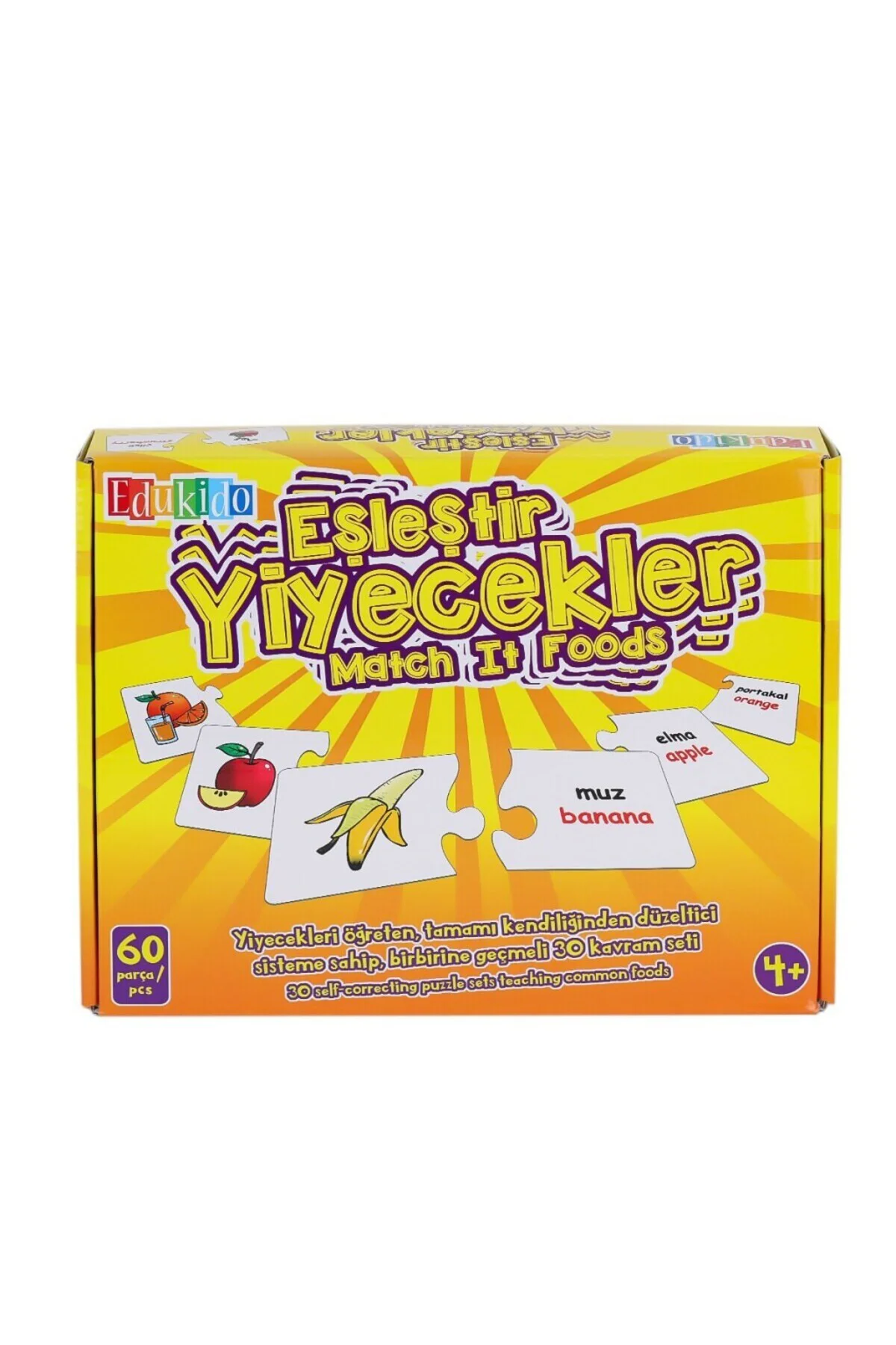 EDU-1002 Eşleştir Yiyecekler -Chiva